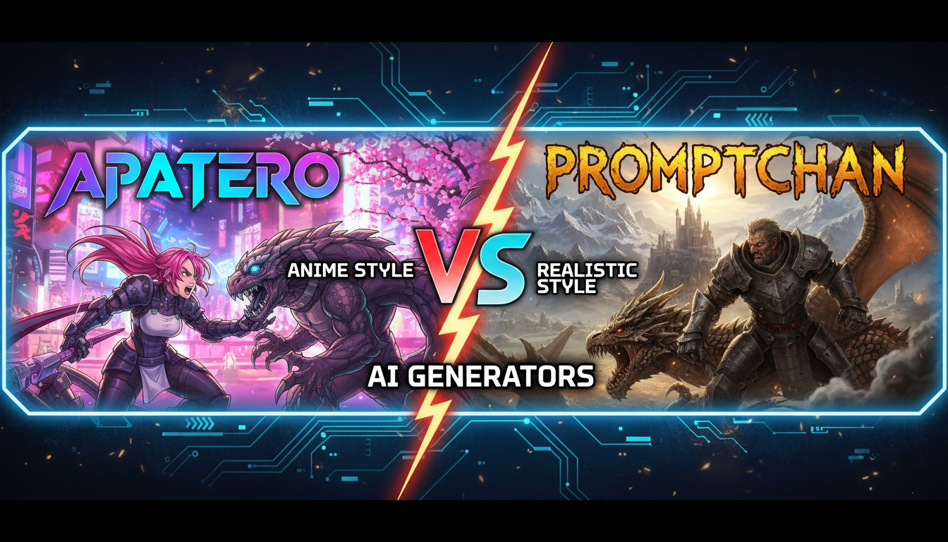 Apatero vs Promptchan comparison for NSFW AI image generation