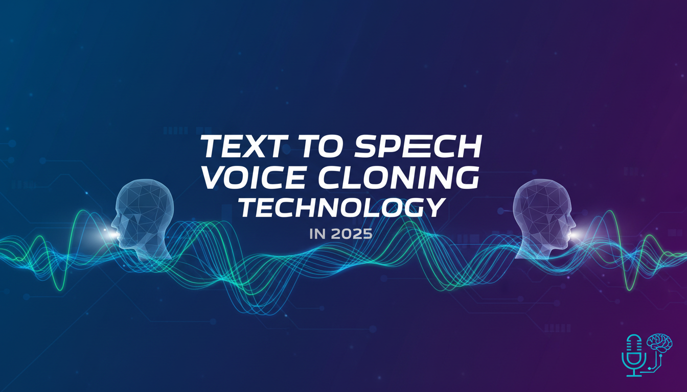 Text to speech voice cloning technology state in 2025