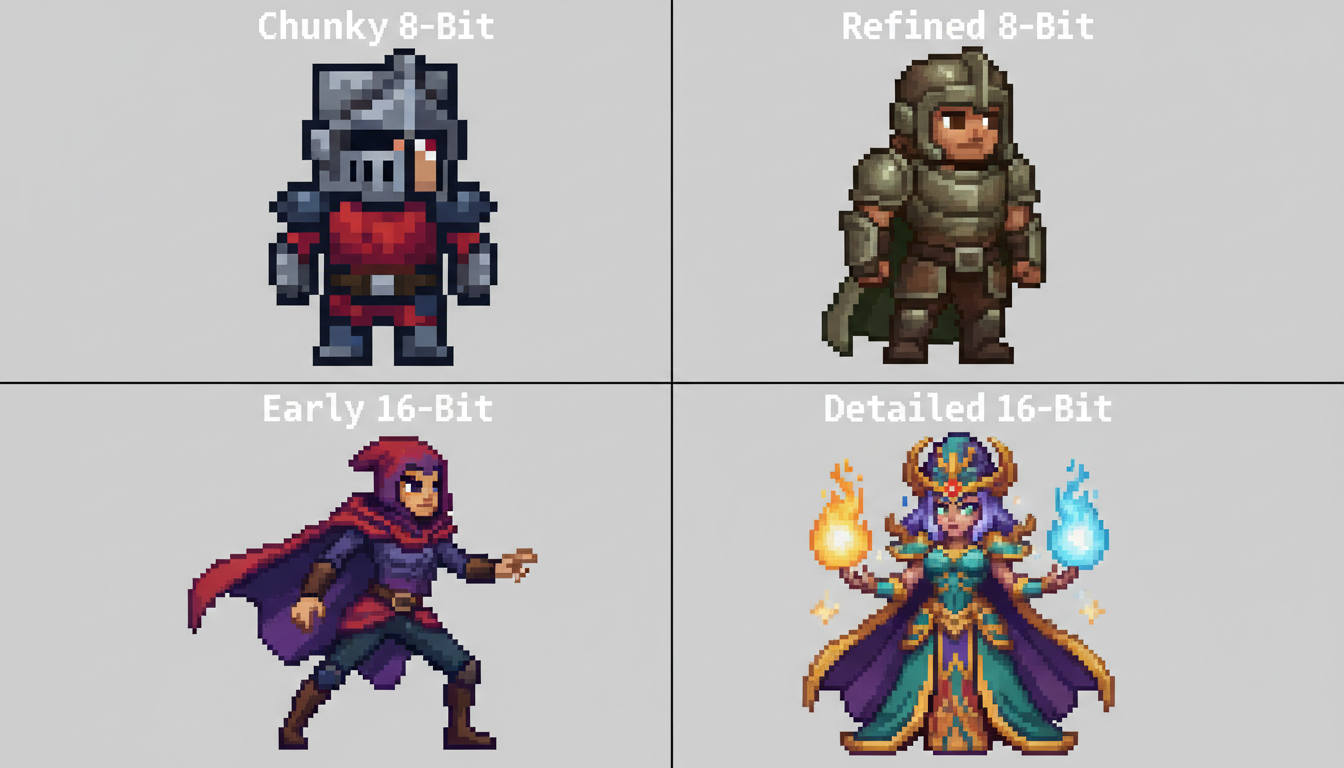 Z Image Turbo pixel art strength comparison