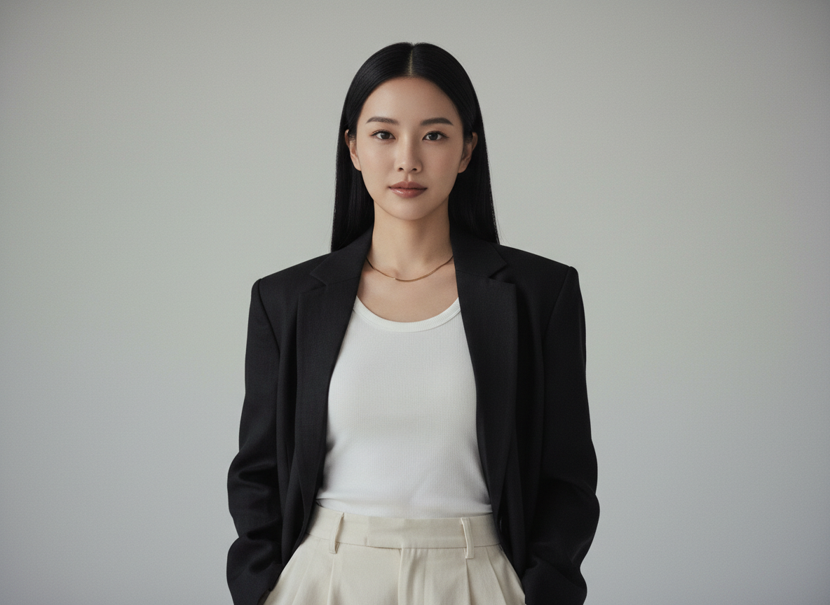 Asian woman influencer