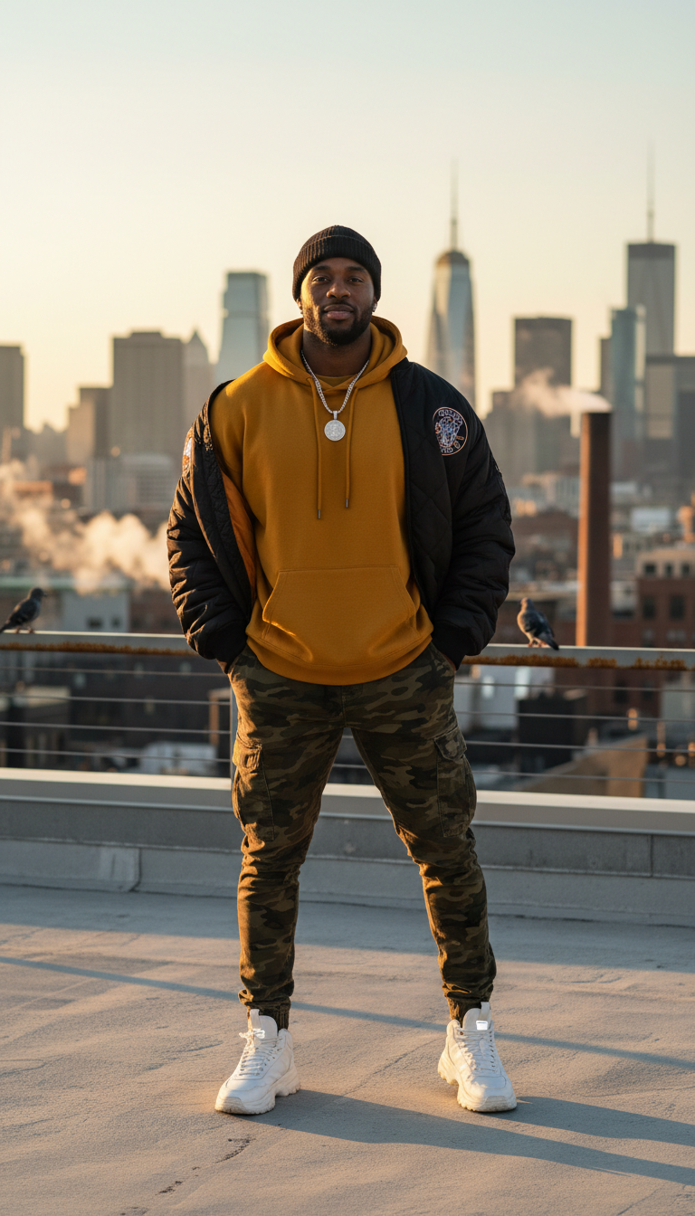 Male streetwear influencer