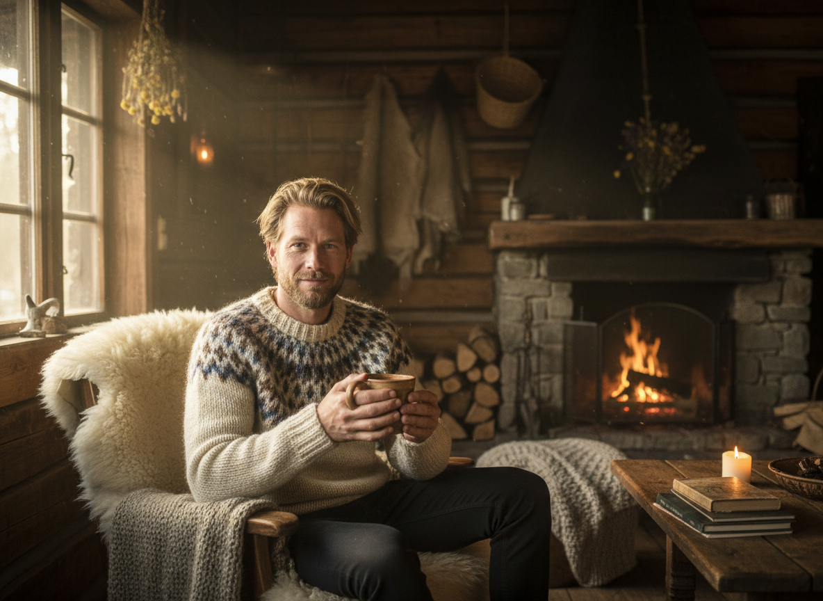 Hygge lifestyle aesthetic