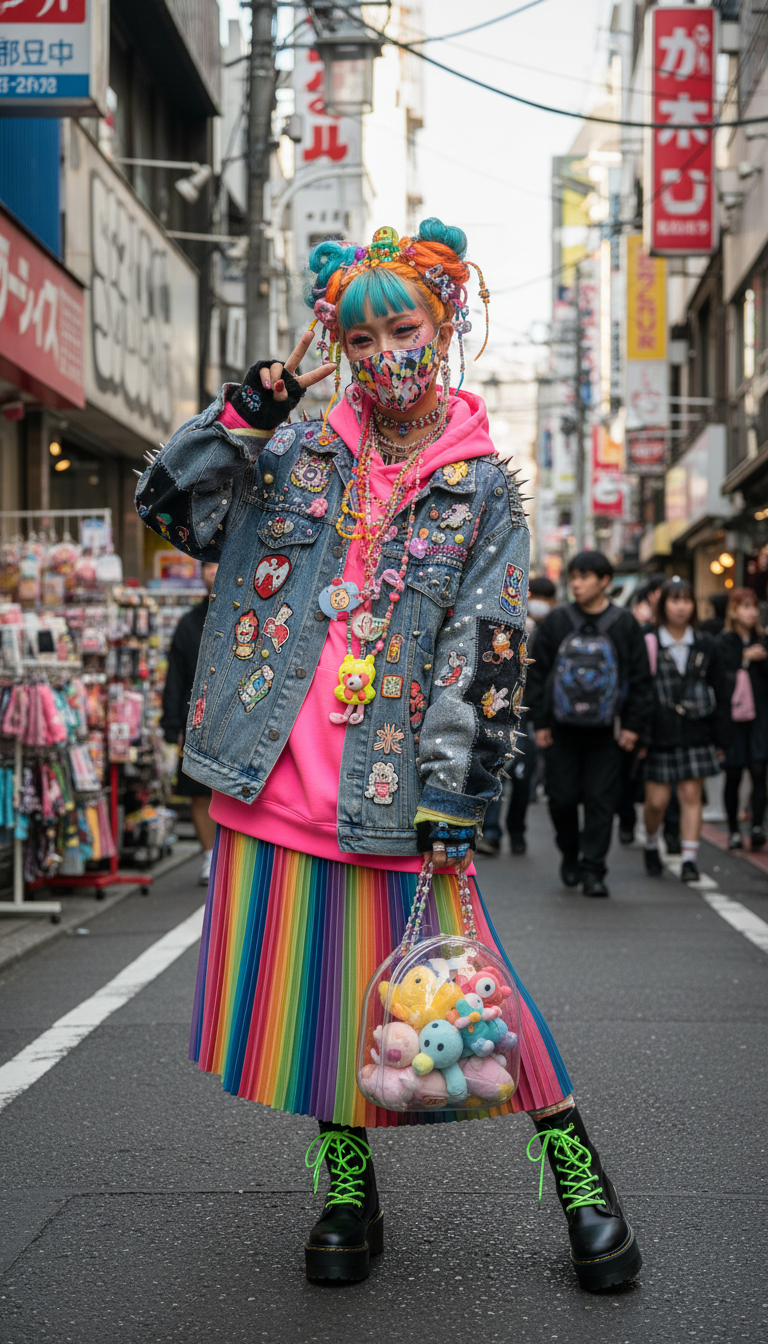 Harajuku street fashion