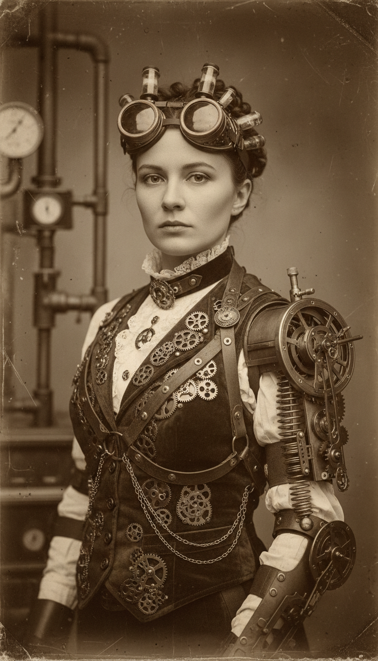 Steampunk portrait