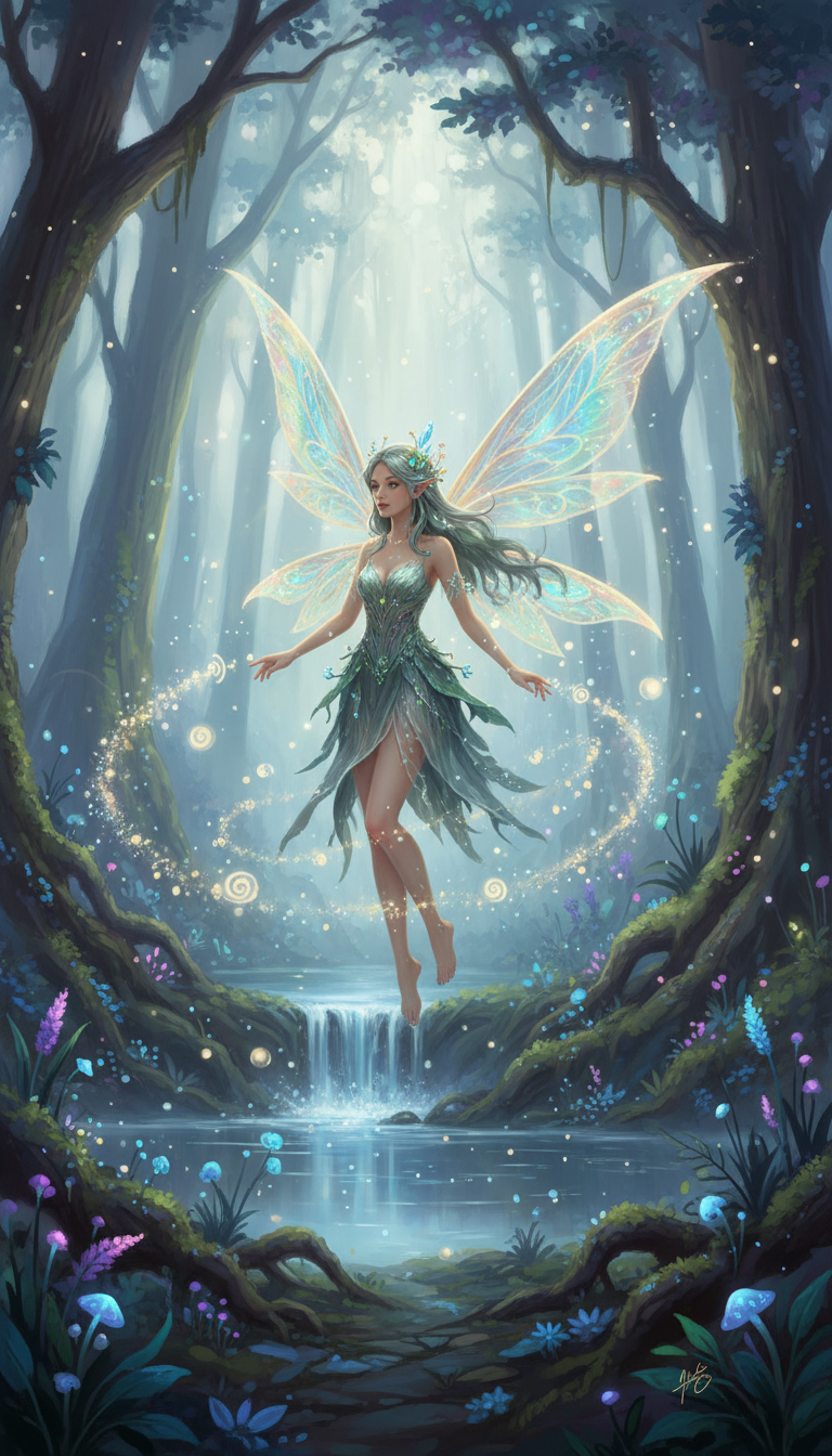 Magical fairy fantasy