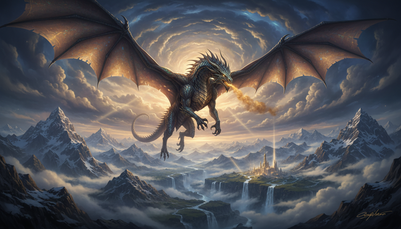 Dragon fantasy epic