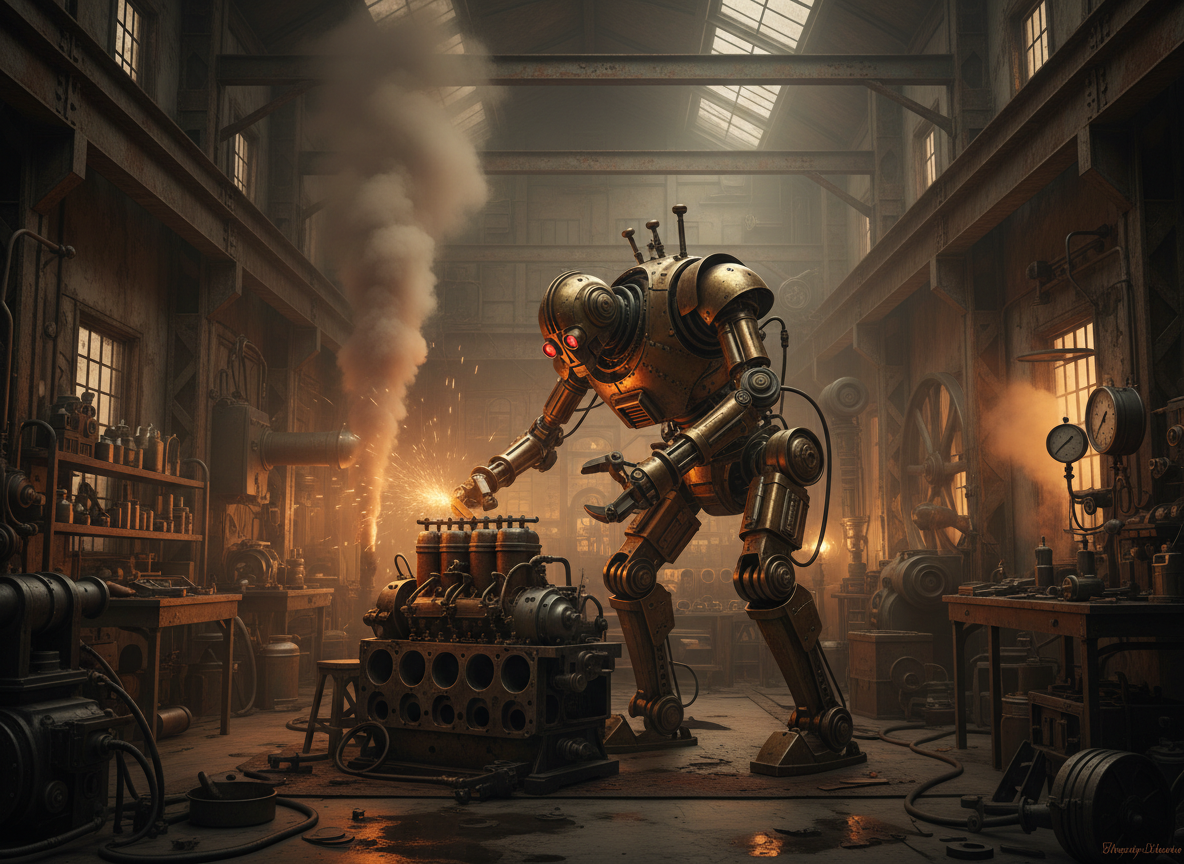 Dieselpunk aesthetic