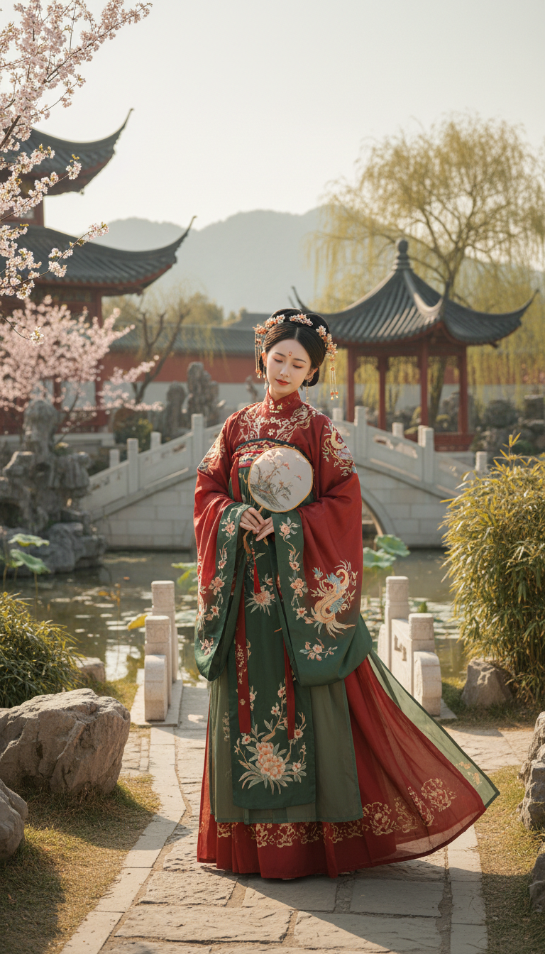 Hanfu traditional beauty