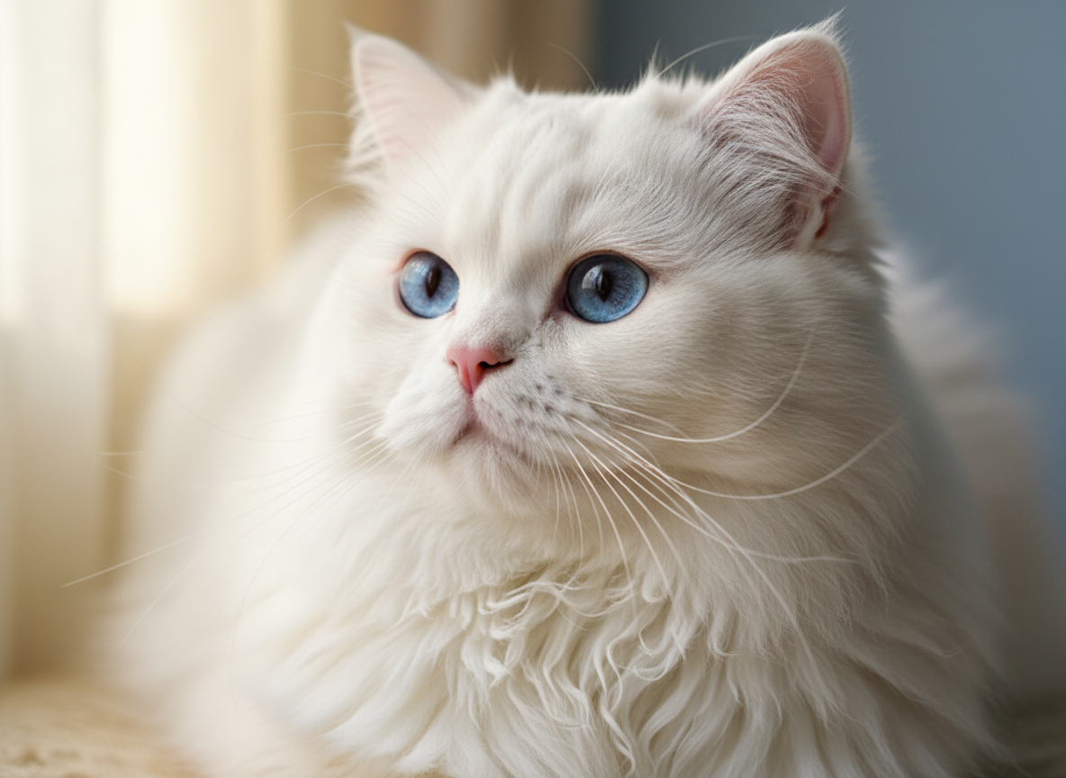 Persian cat portrait