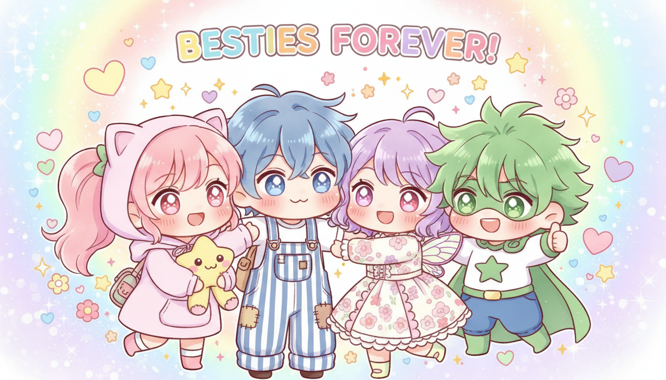 Chibi anime character