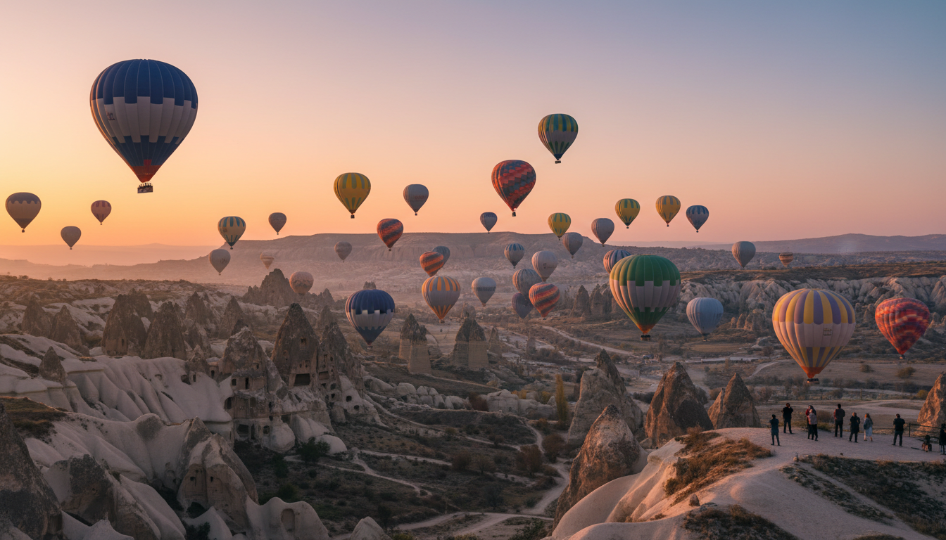Hot air balloons festival