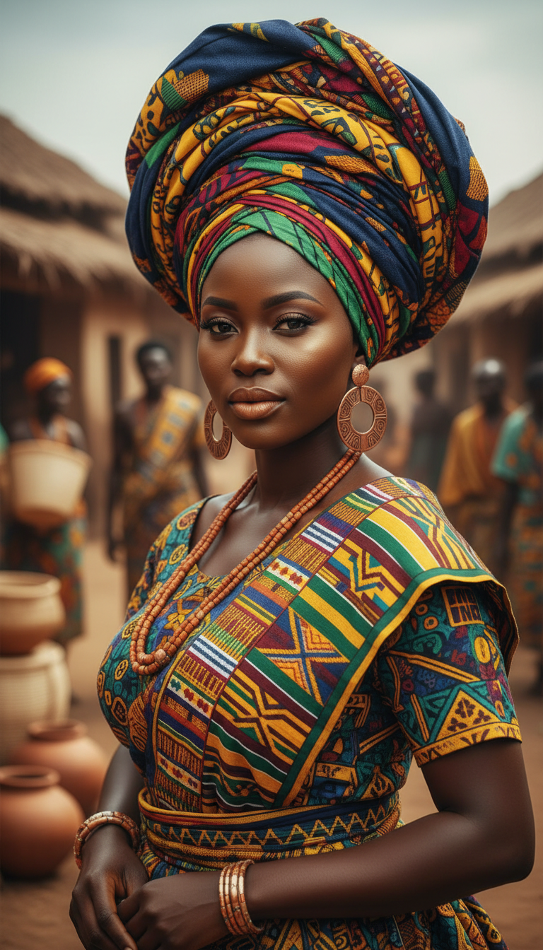 African headwrap beauty