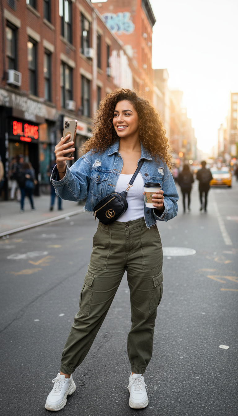 Latina woman influencer