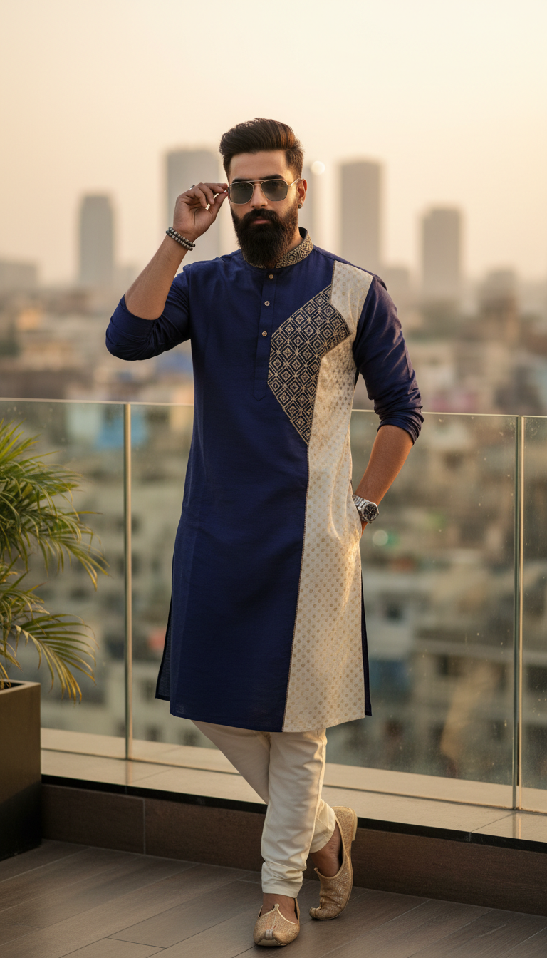 Indian man influencer