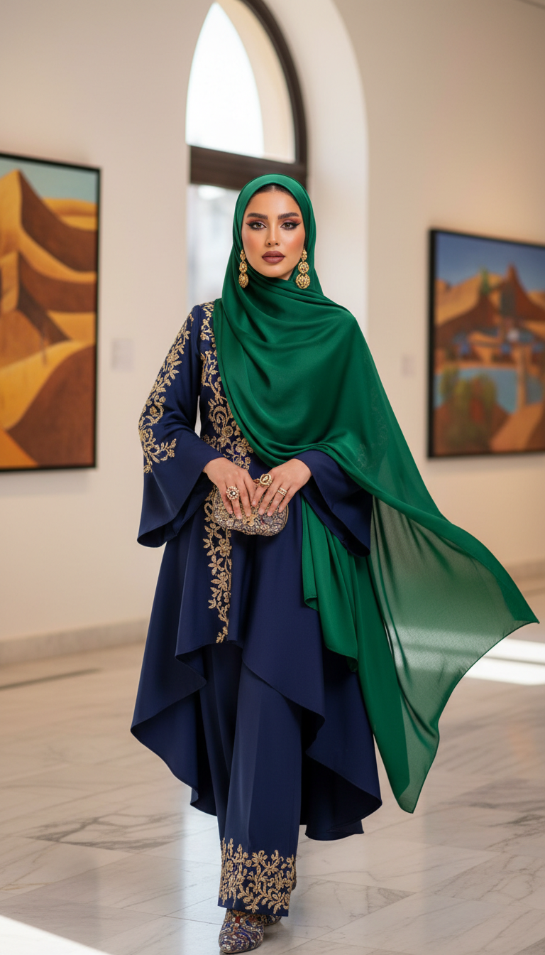 Hijabi fashion influencer