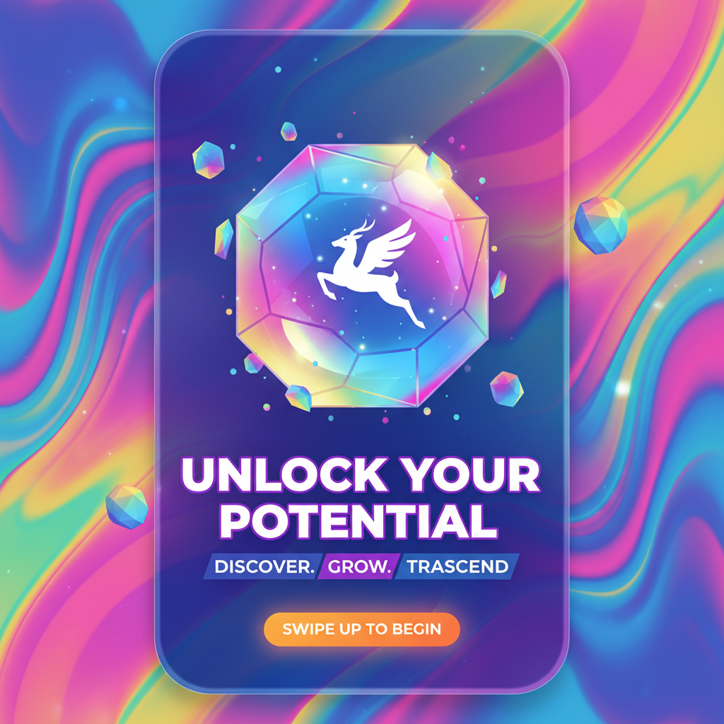 Scroll-stopping social media advertisement visual