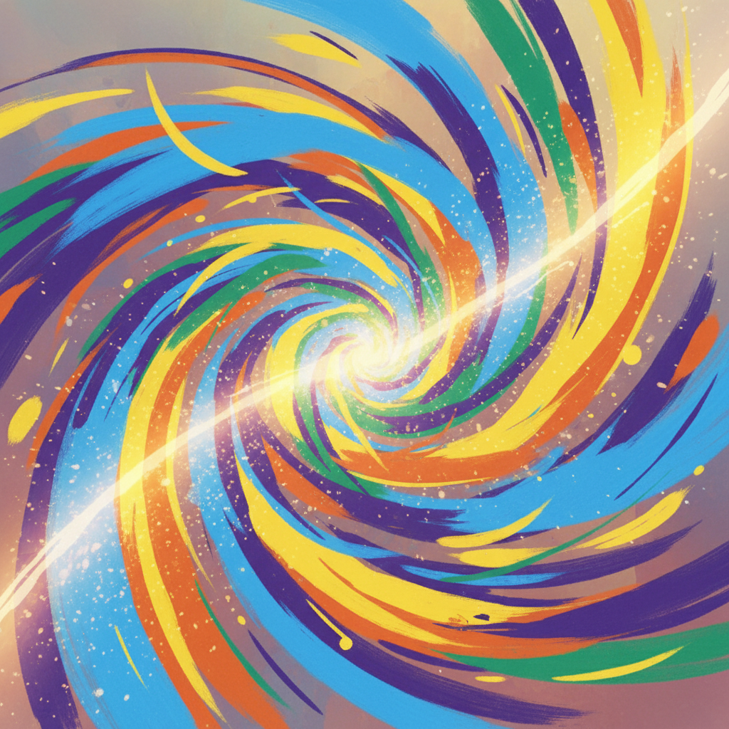 Creative stylized animation with artistic motion design