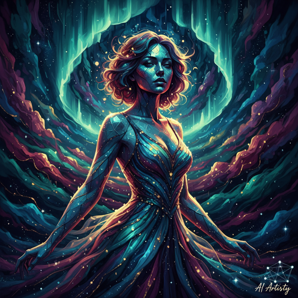 AI LoRA custom trained style artistic transformation