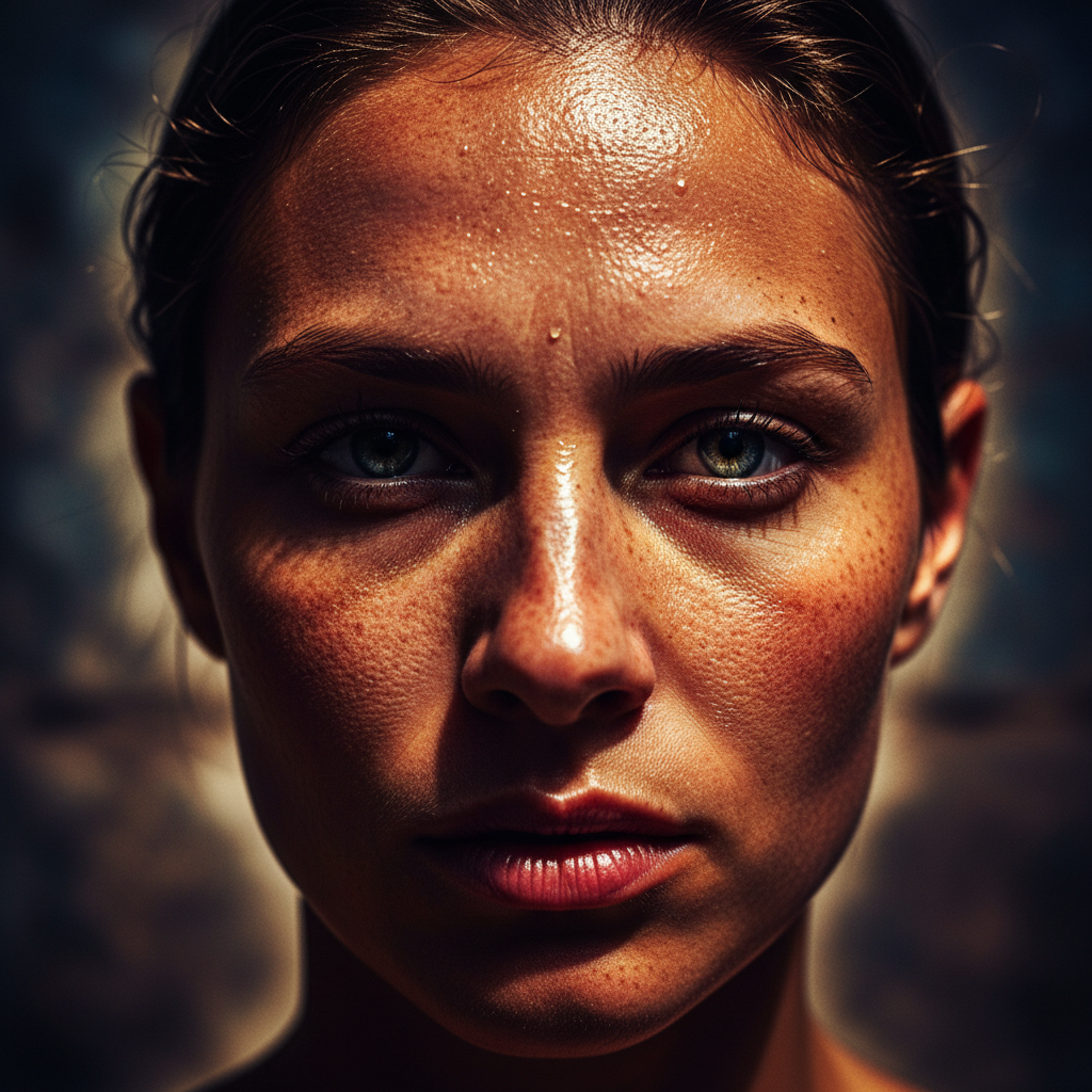 AI HDR portrait enhanced dynamic range photography