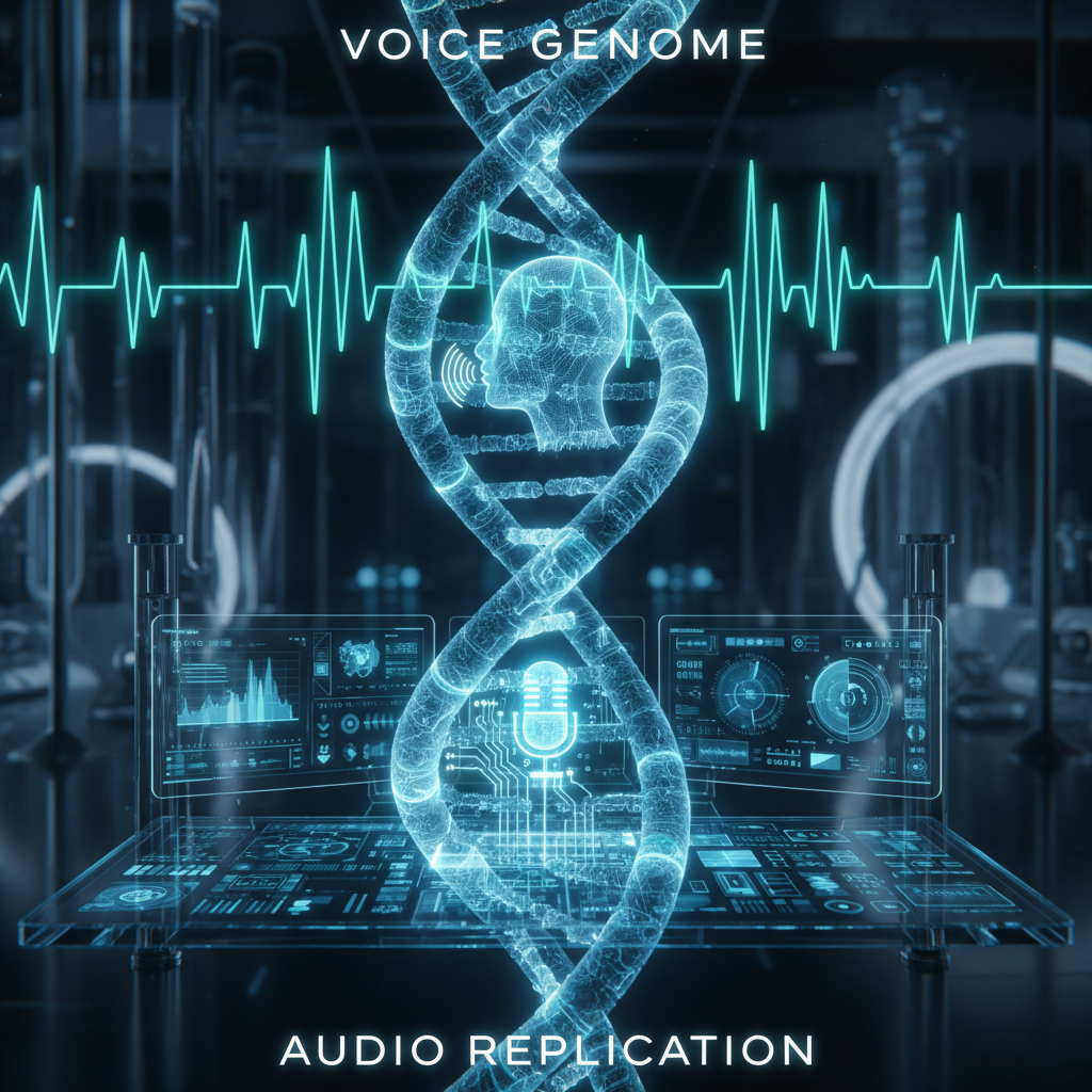 Voice cloning technology digital waveform audio replication