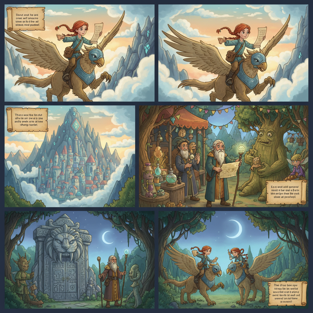 AI story illustration generator narrative artwork book illustration storytelling visual art