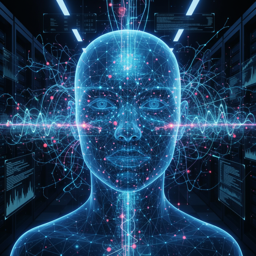 AI face training personal model neural network facial feature mapping machine learning custom AI