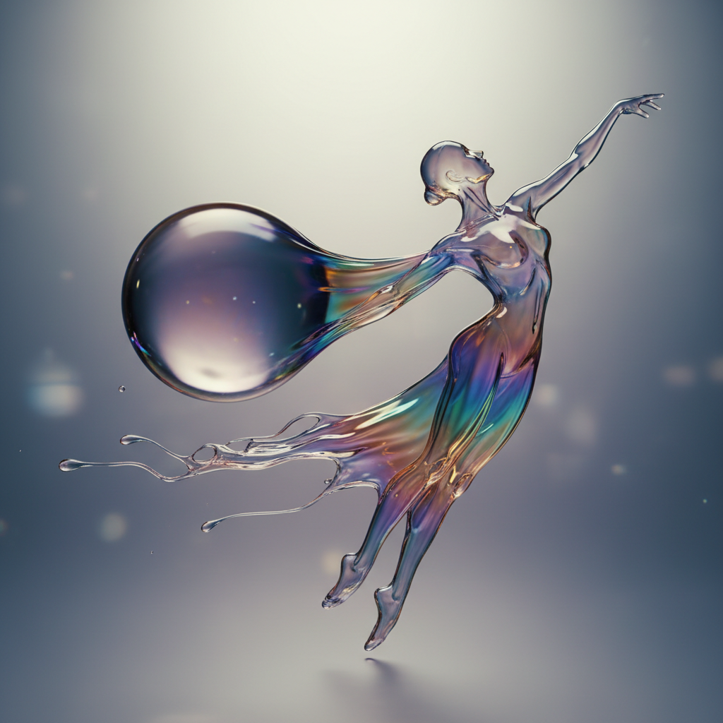 AI morph transition smooth transformation liquid blend seamless VFX