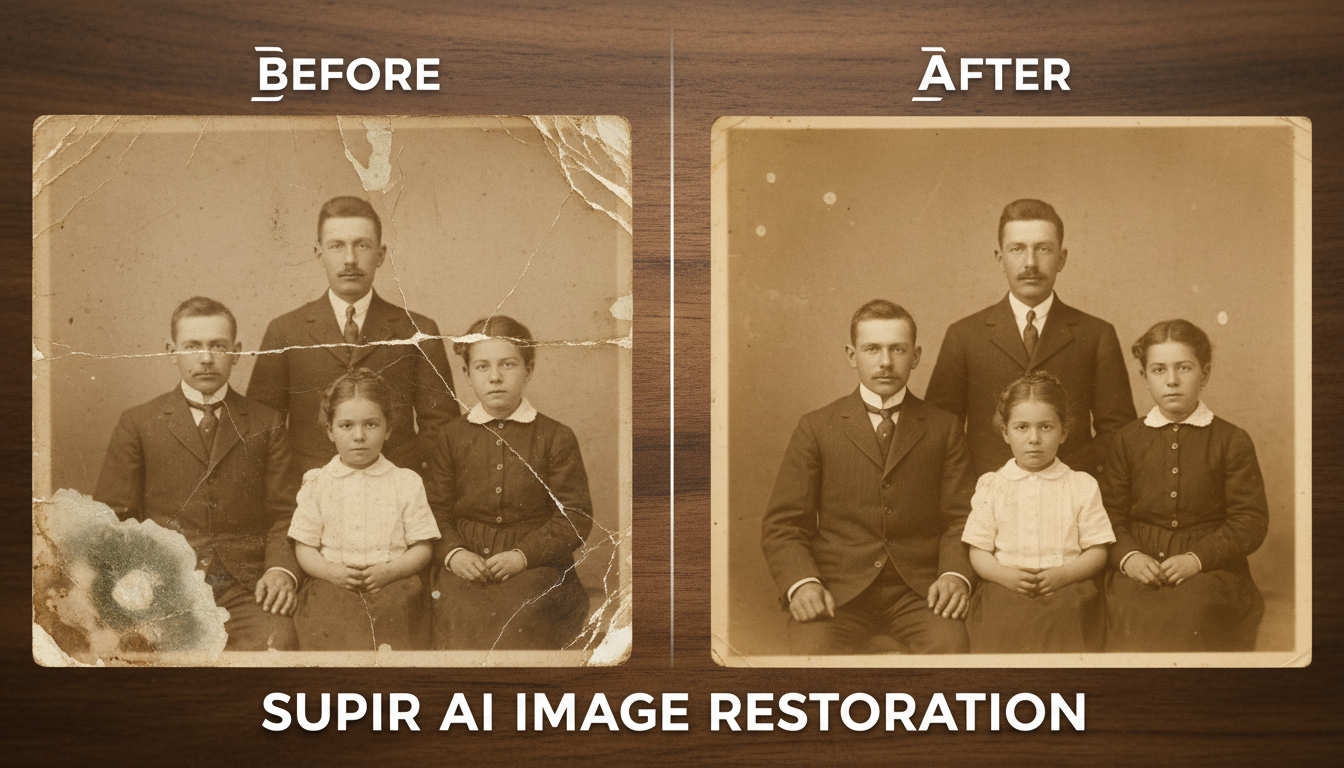 Neon city lighting effect on portrait