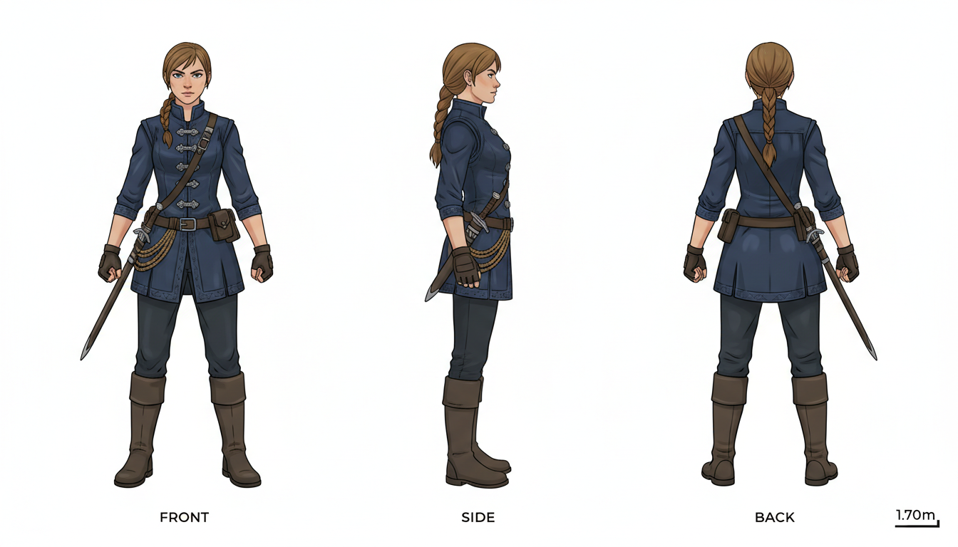 Perfect AI portrait with quality negative prompts