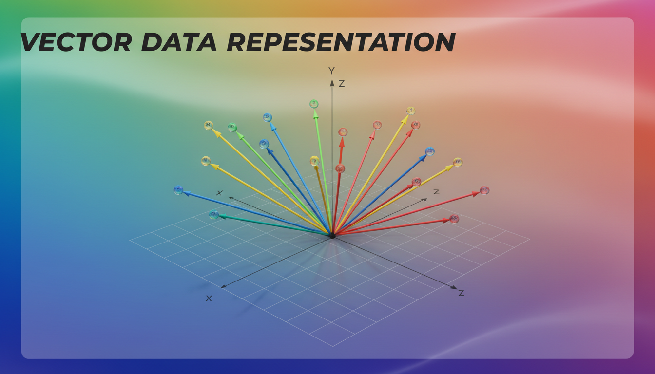 Vector visualization in 3D space