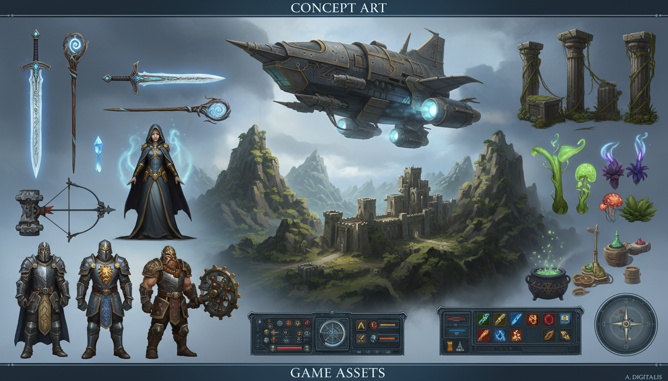 Apatero vs Leonardo AI comparison for concept art and game assets