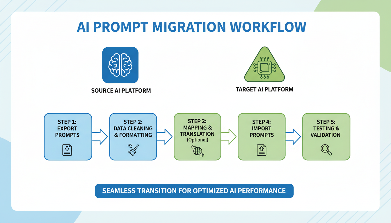 Prompt migration workflow