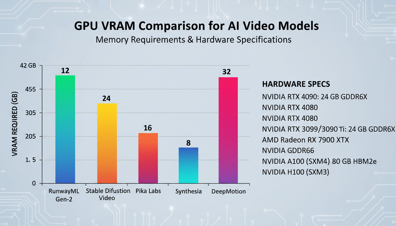 VRAM requirements comparison