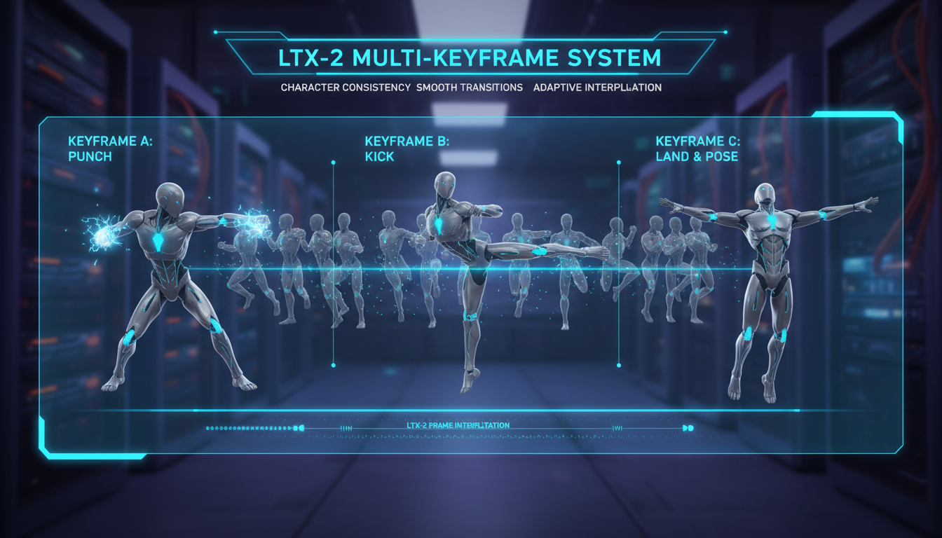 Multi-keyframe visualization