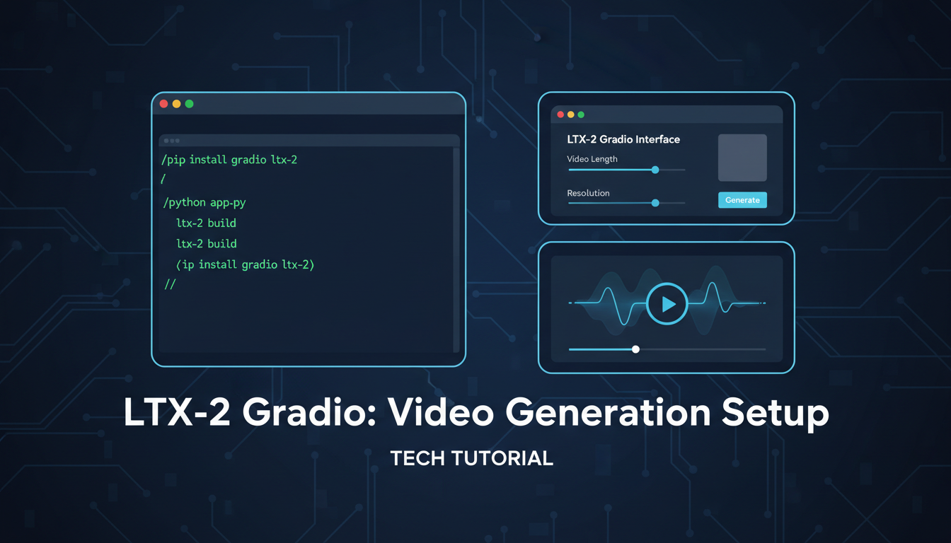 LTX-2 standalone Gradio installation interface