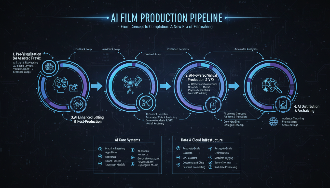 AI video production workflow