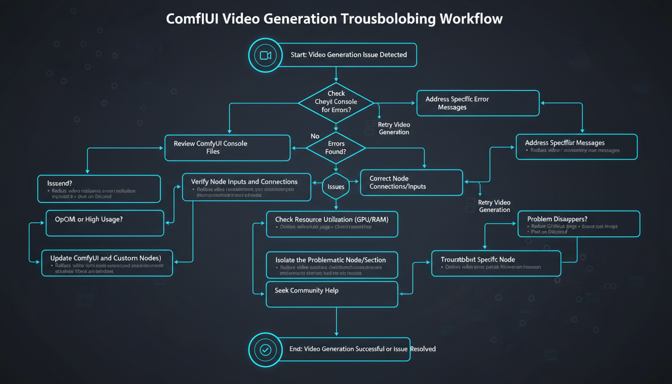 ComfyUI error debugging workflow