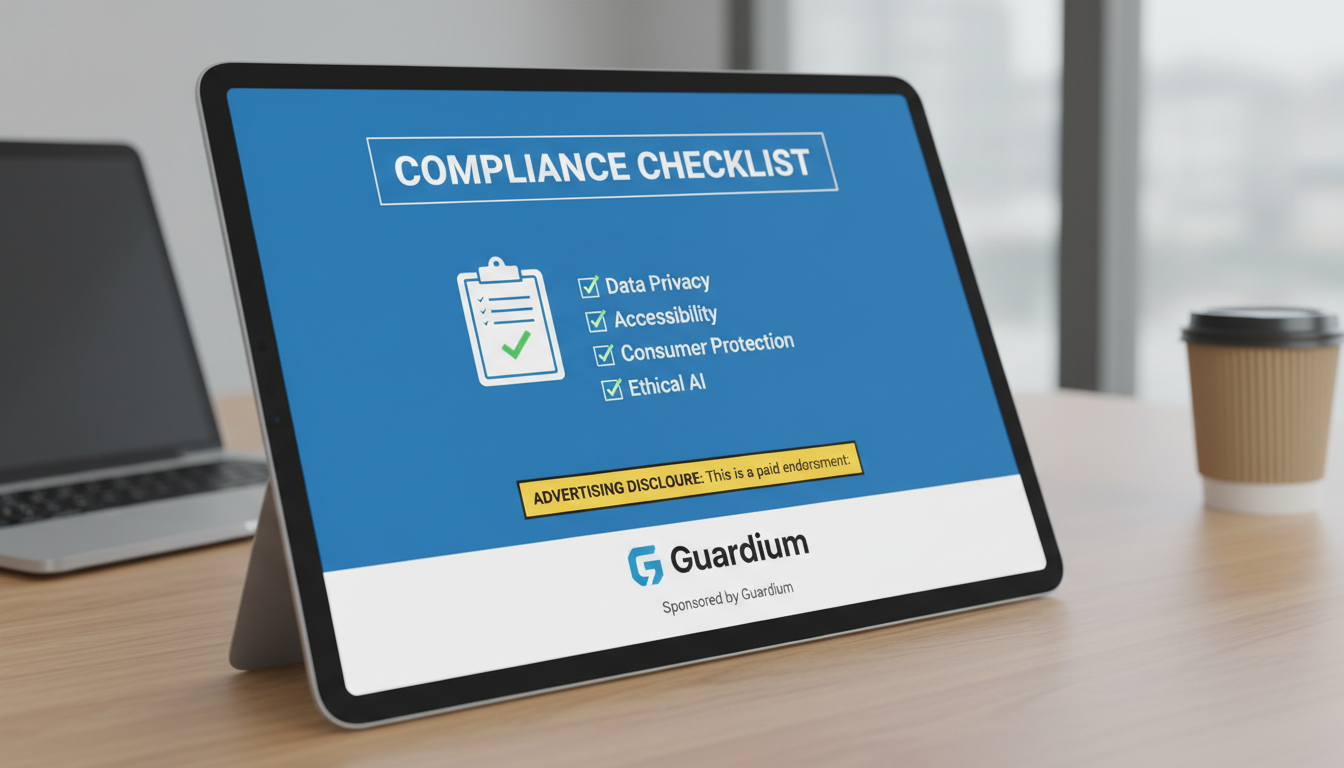 Compliance checklist for AI influencer sponsored content