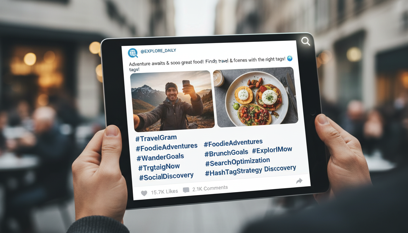 Hashtag strategy for social media discovery and optimization
