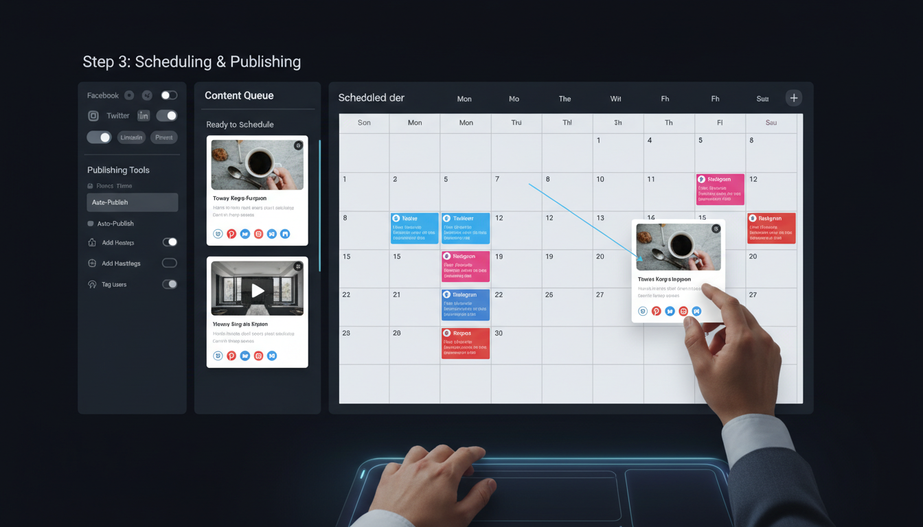 Content scheduling workflow and batching system