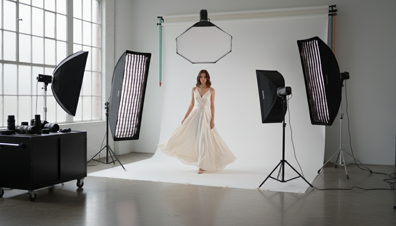 Various photoshoot locations and environment types