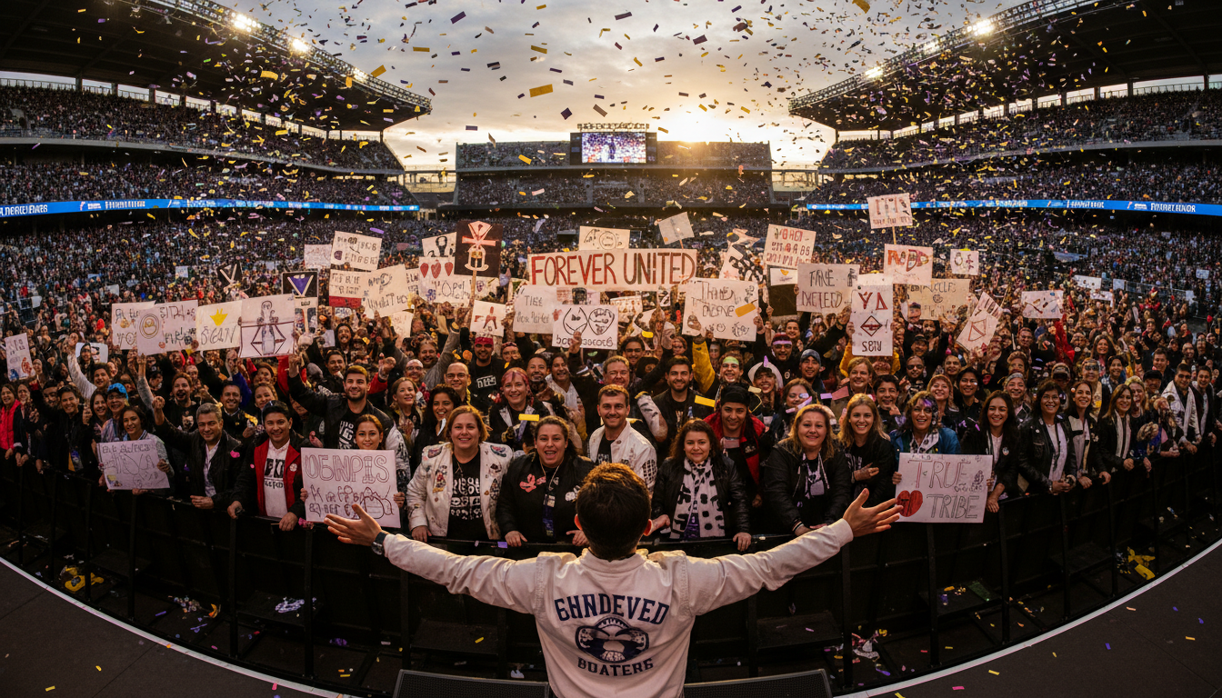 Loyal community of engaged superfans