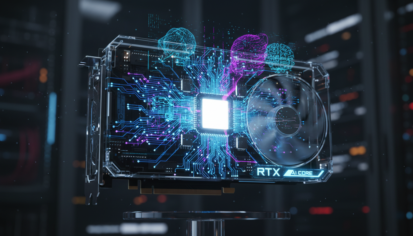 GPU processing AI image generation with Flux 2 Klein