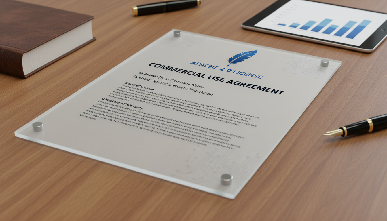 Apache 2.0 license benefits for commercial AI applications