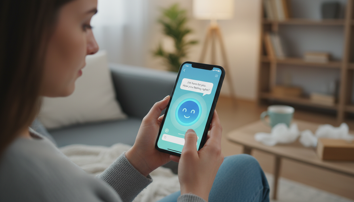 Finding emotional support through AI companion apps