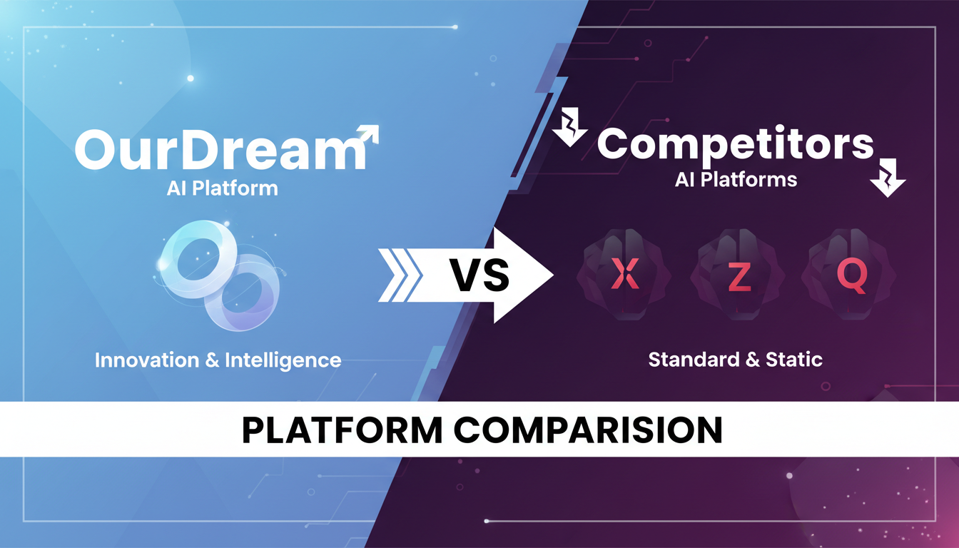 OurDream vs competitors AI platform comparison