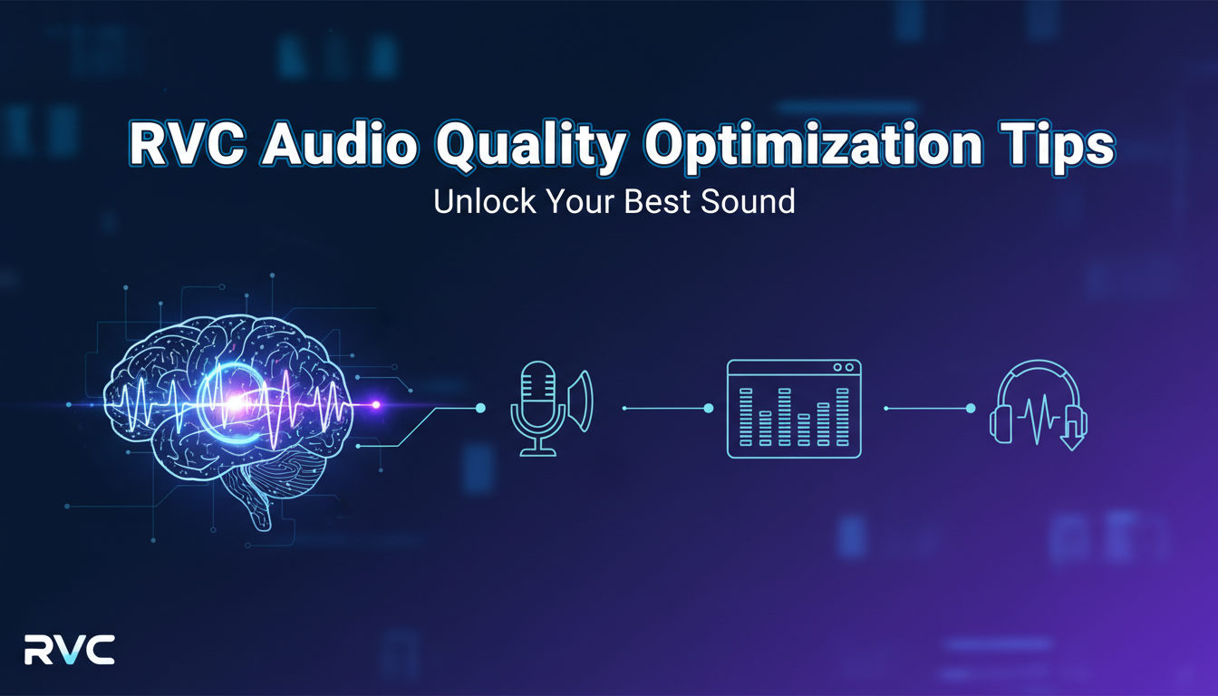 RVC audio quality optimization guide
