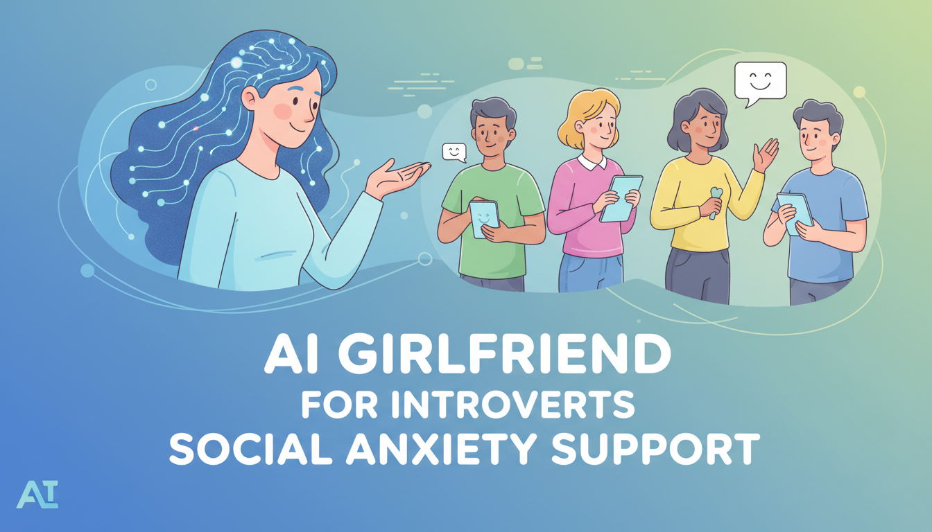 AI girlfriend support for introverts and social anxiety