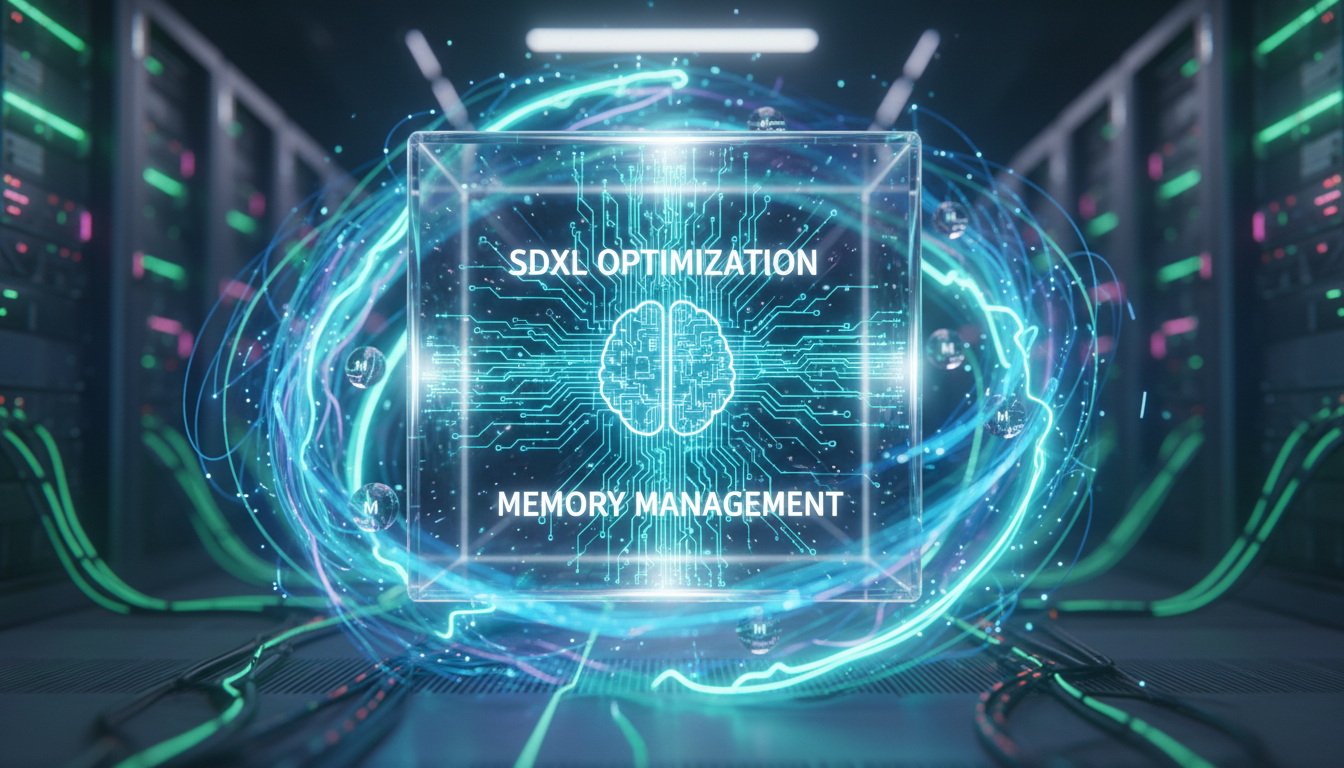 SDXL performance optimization memory management visual