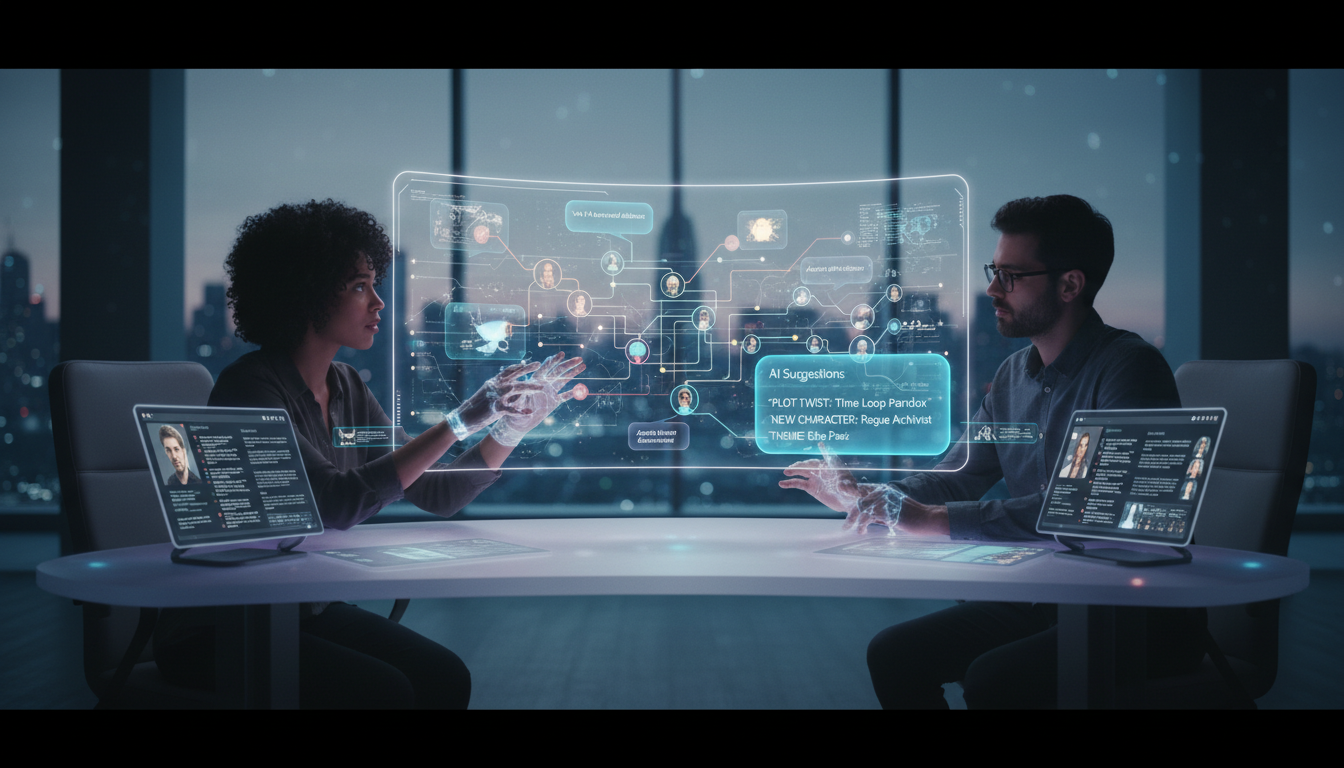 協力的なナラティブAI相互作用の概念